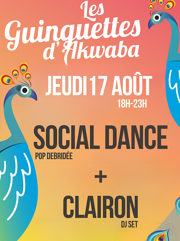 LES GUINGUETTES d'AKWABA #3 - SOCIAL DANCE 